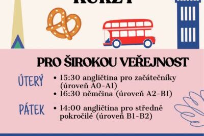 JAZYKOVÉ KURZY AJ A NJ PRO VEŘEJNOST